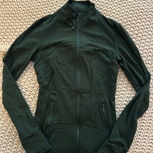 Lululemon Define NULU Legacy Green Jacket size 6